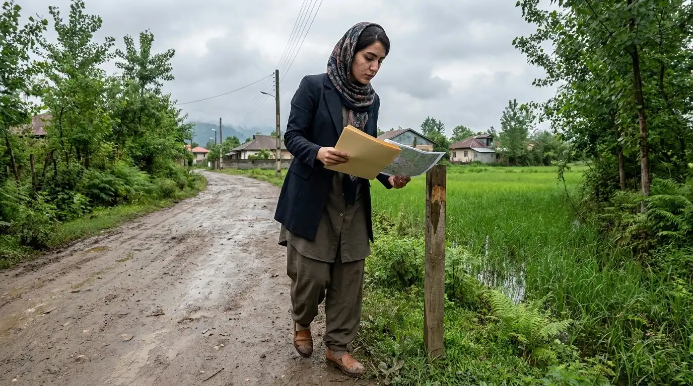 بررسی سند و کاربری زمین پیش از خرید زمین در شمال