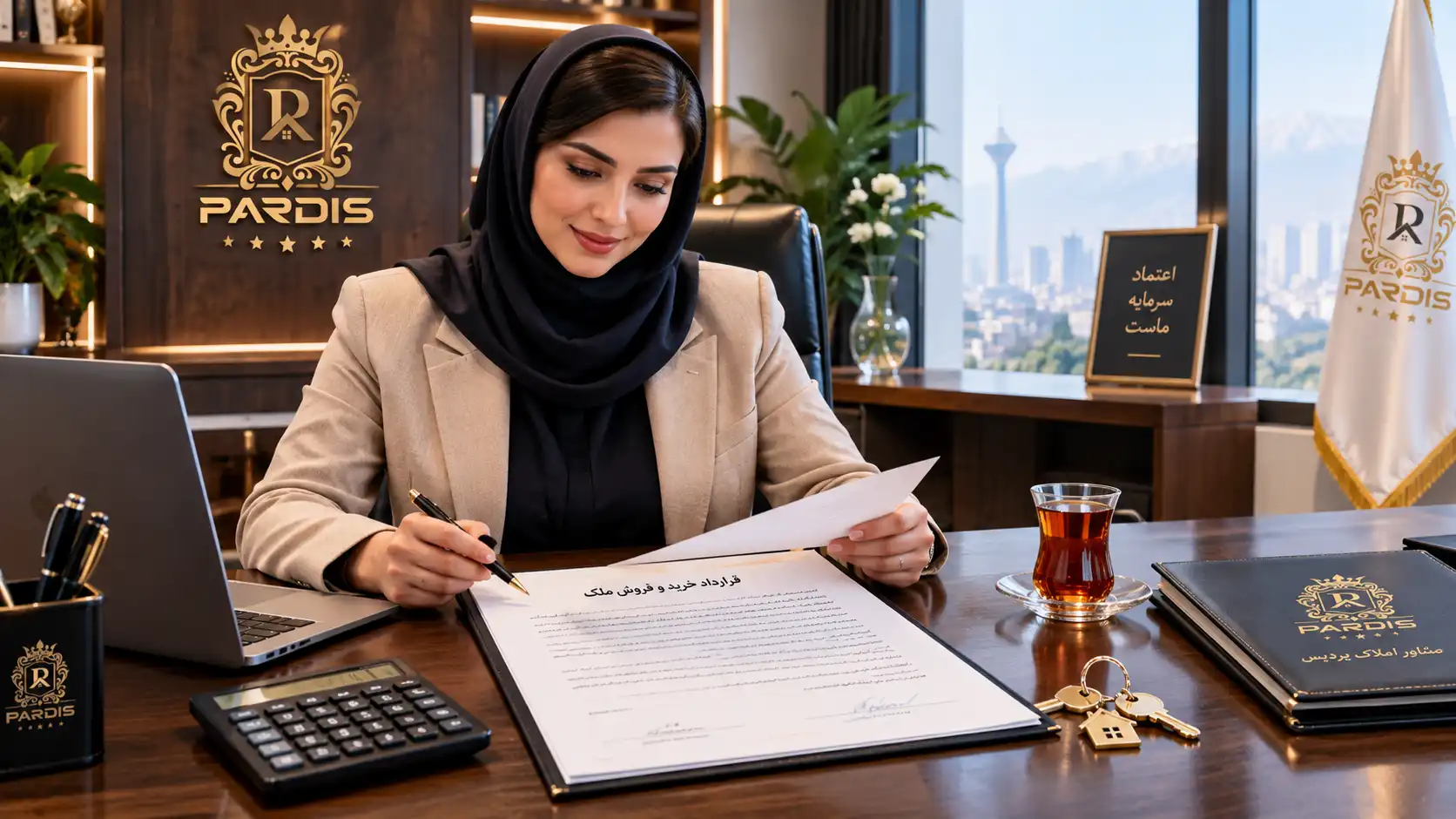 محاسبه حق کمیسیون خرید و فروش ملک در چاف و چمخاله - گروه پردیس