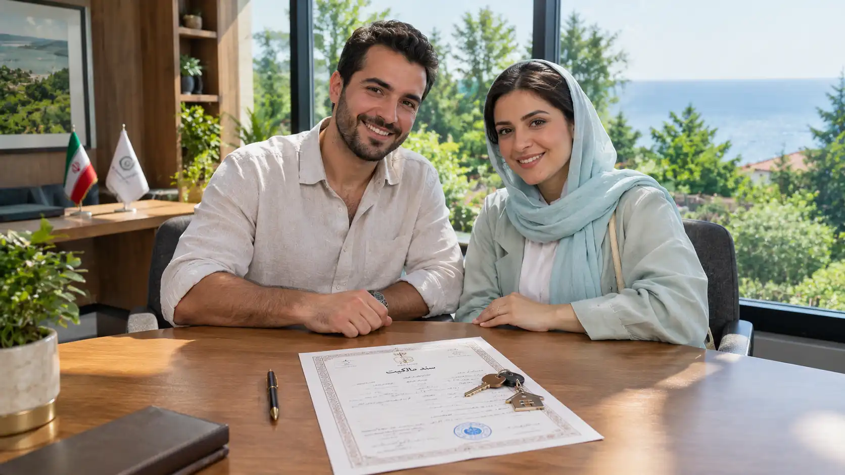 بررسی سند رسمی تک‌برگ ملکی برای خرید مطمئن زمین در گیلان